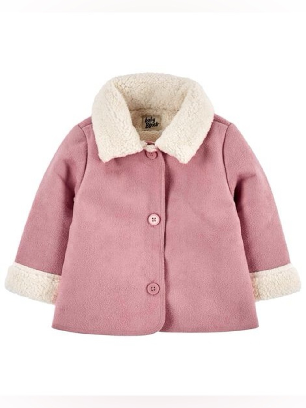 Baby Sherpa Faux Suede Jacket size 24 months